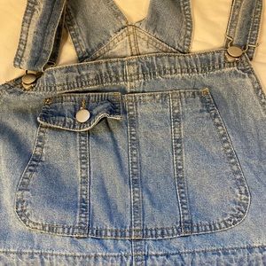 Women's Plus Size 3X No Boundaries Light Wash Denim
Shortalls Overalls Dungarees